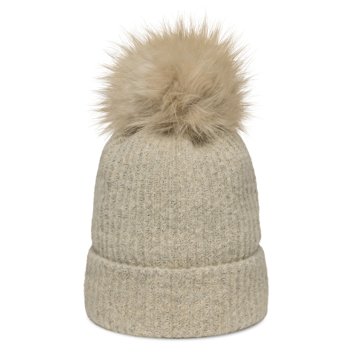 Fairport Hockey Columbia pom-pom beanie