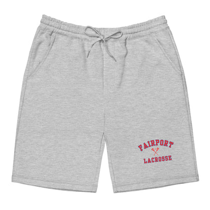 Fairport Lacrosse Men's fleece shorts