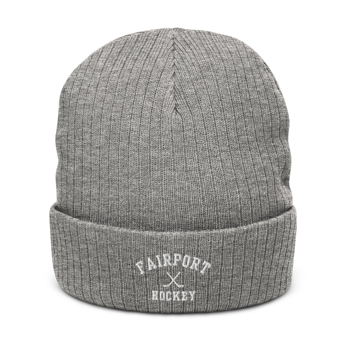 Fairport Hockey Ribbed knit beanie