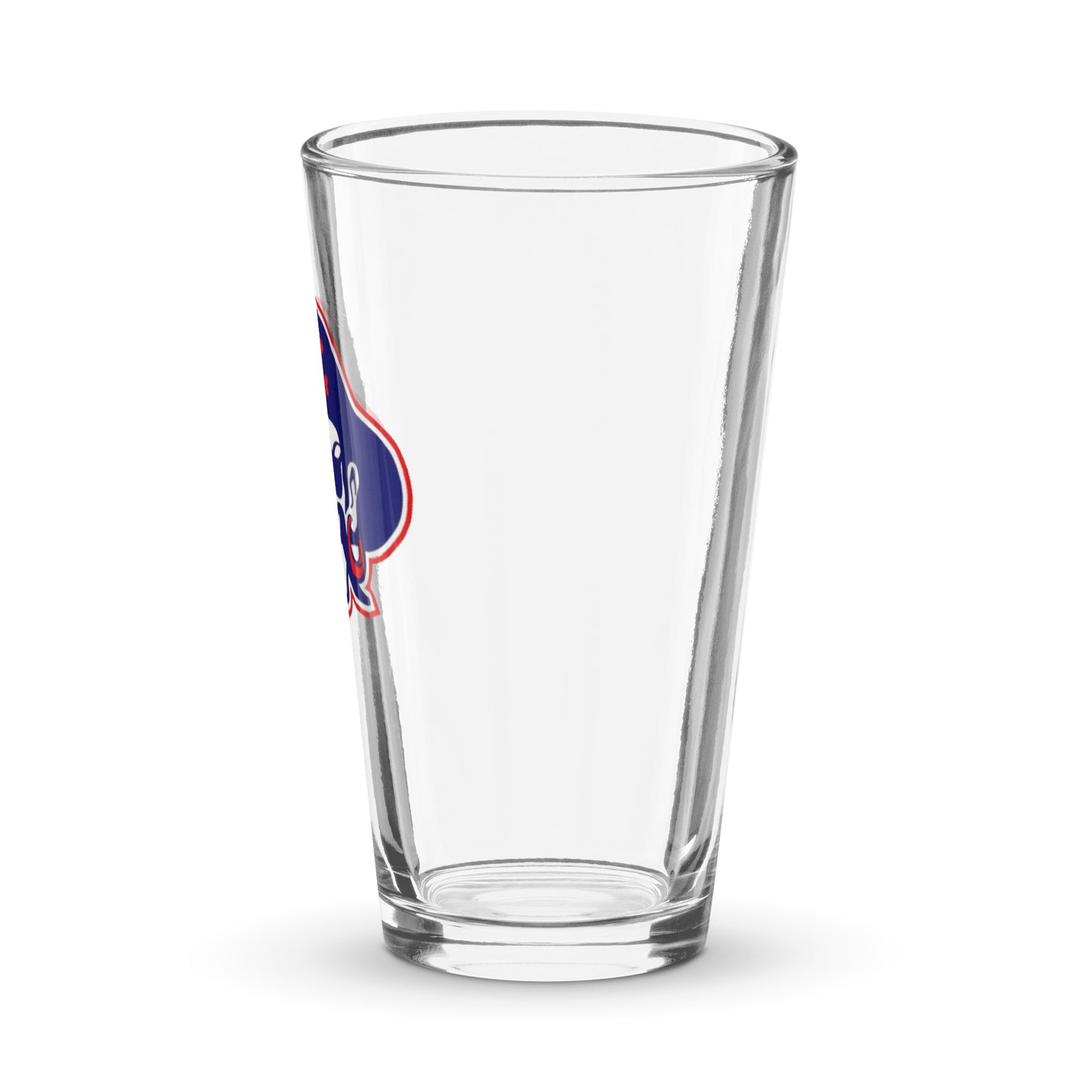 Raider Shaker pint glass