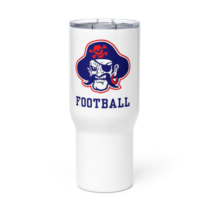 Fairport Football Travel mug with a handle