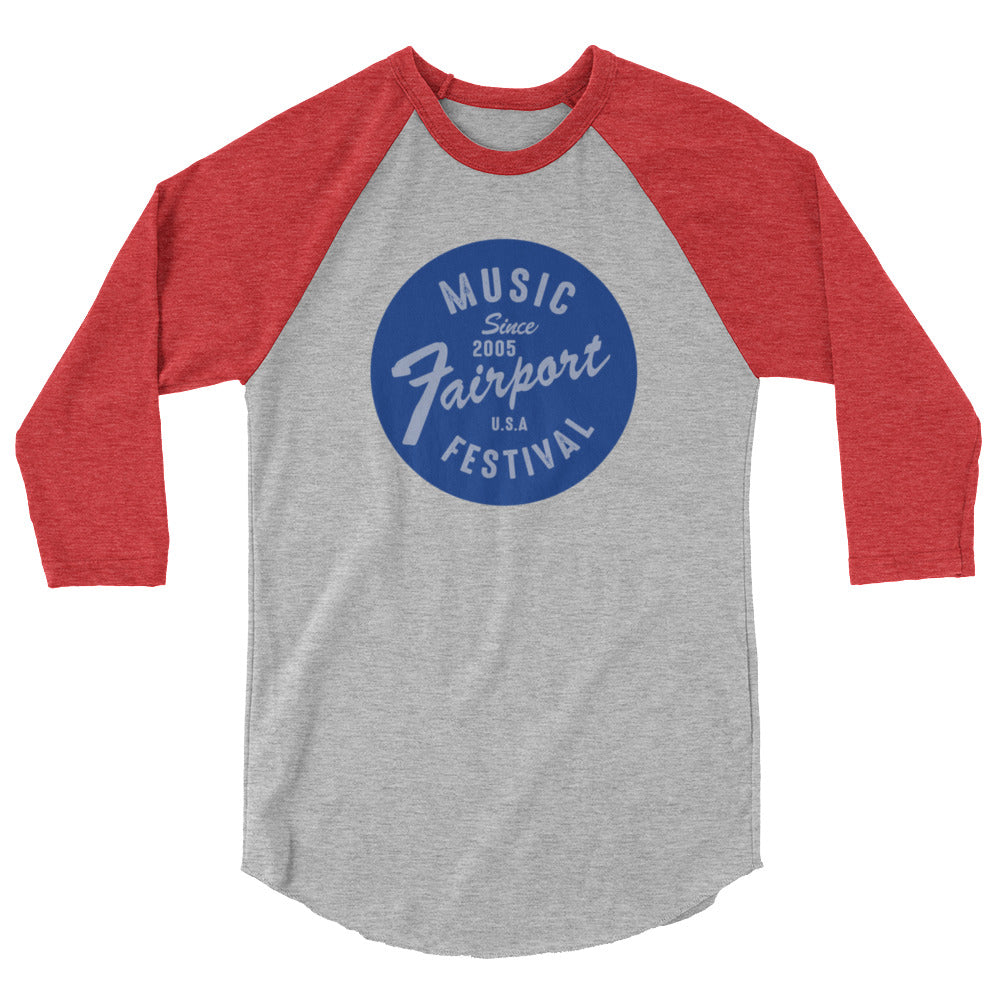 Fairport Music Festival 3/4 sleeve raglan shirt