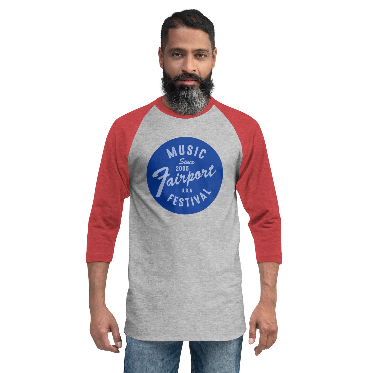 Fairport Music Festival 3/4 sleeve raglan shirt