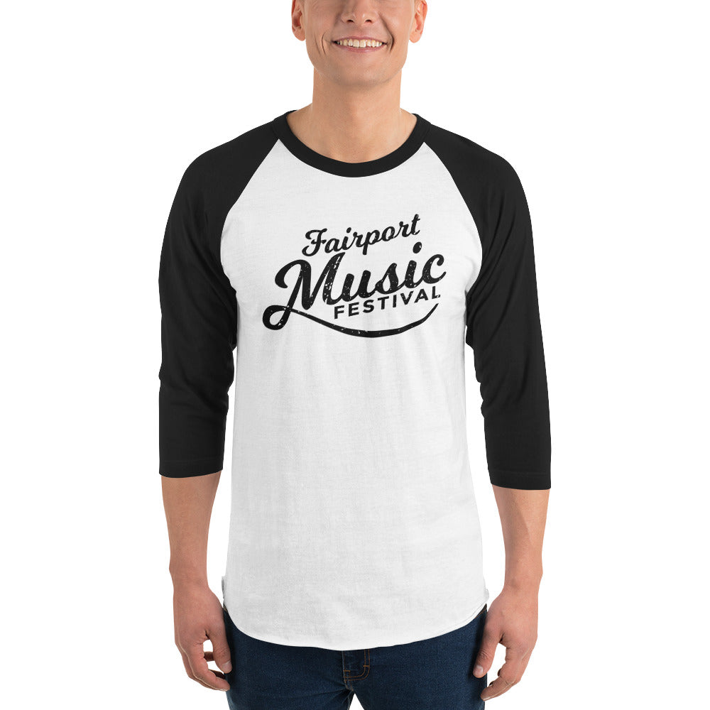 Fairport Music Festival 3/4 sleeve raglan shirt