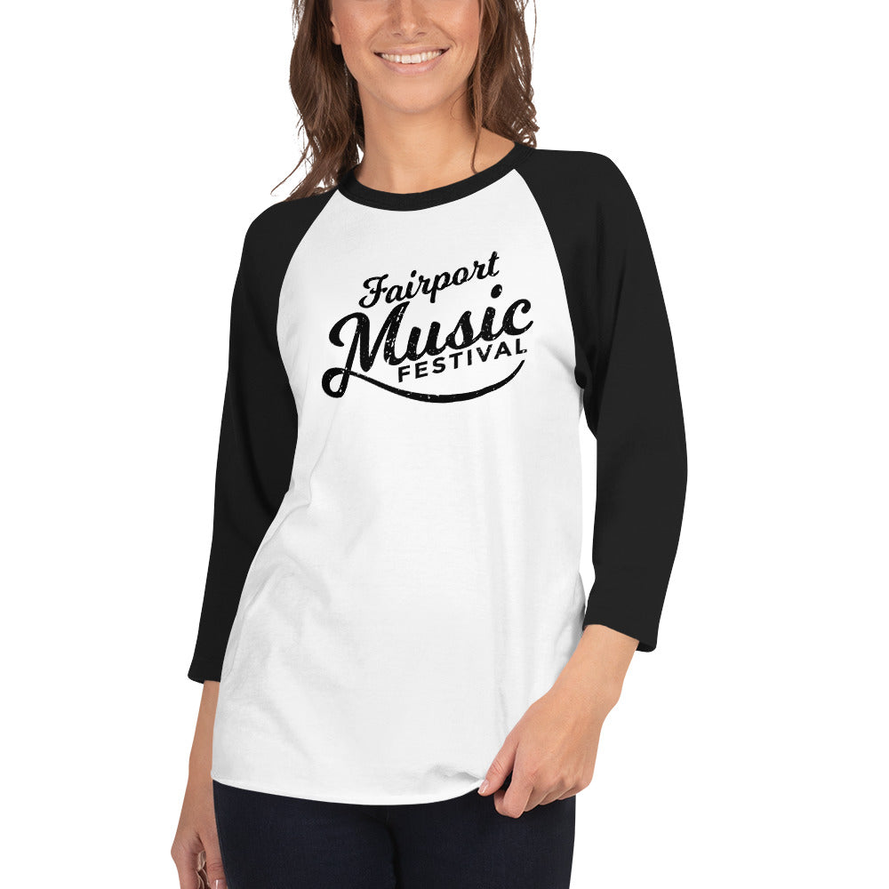 Fairport Music Festival 3/4 sleeve raglan shirt