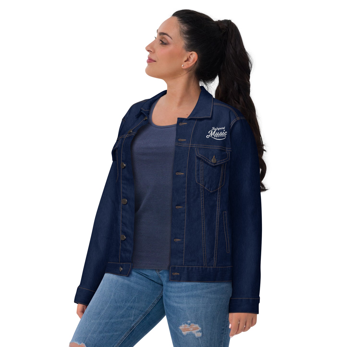 Fairport Music Festival Unisex denim jacket