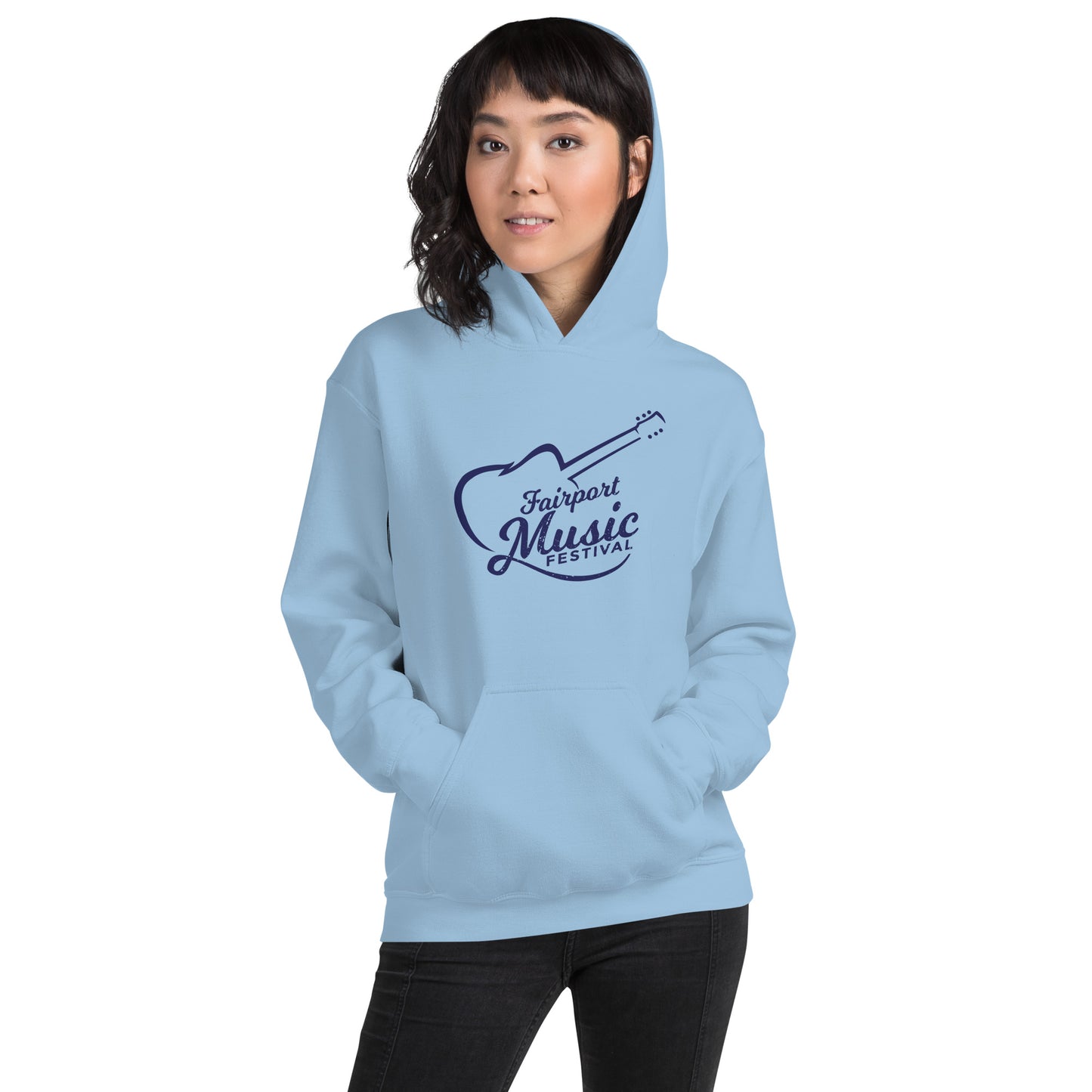 Fairport Music Festival Guitar Logo Unisex Hoodie