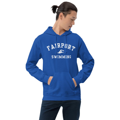 Fairport Swimming Unisex Hoodie