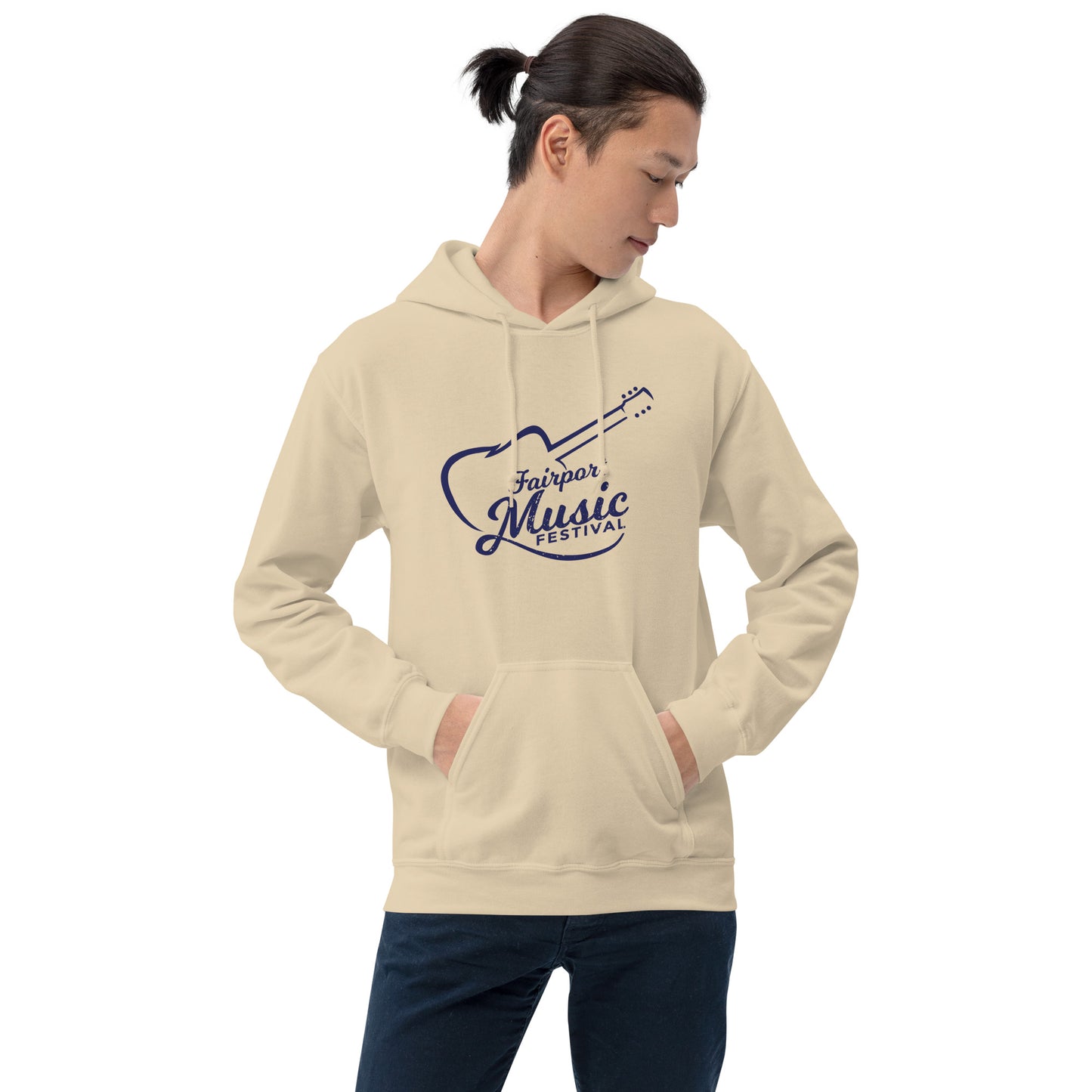 Fairport Music Festival Guitar Logo Unisex Hoodie