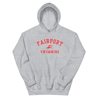 Fairport Swimming Unisex Hoodie