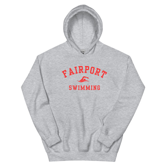 Fairport Swimming Unisex Hoodie