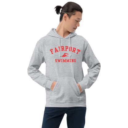 Fairport Swimming Unisex Hoodie