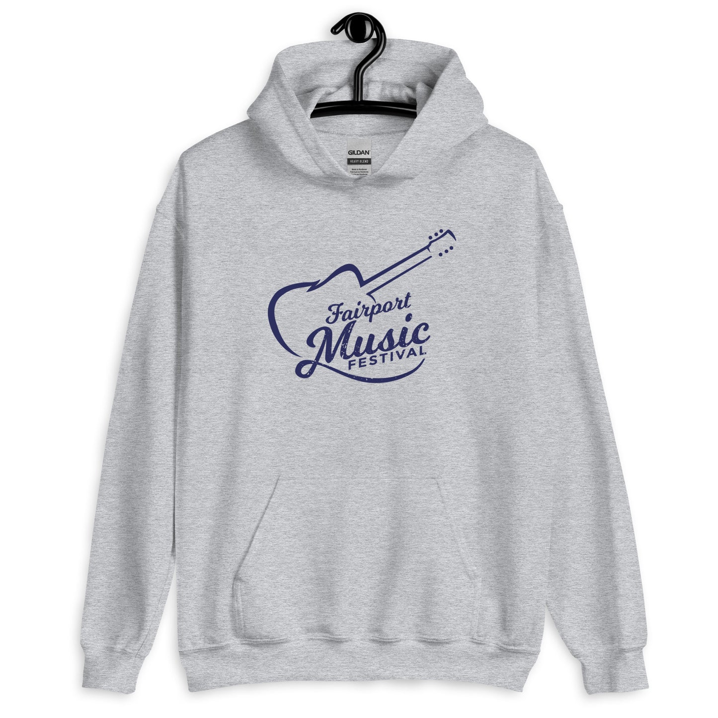 Fairport Music Festival Guitar Logo Unisex Hoodie