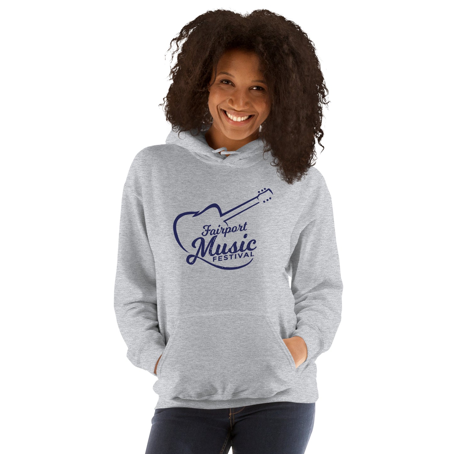 Fairport Music Festival Guitar Logo Unisex Hoodie