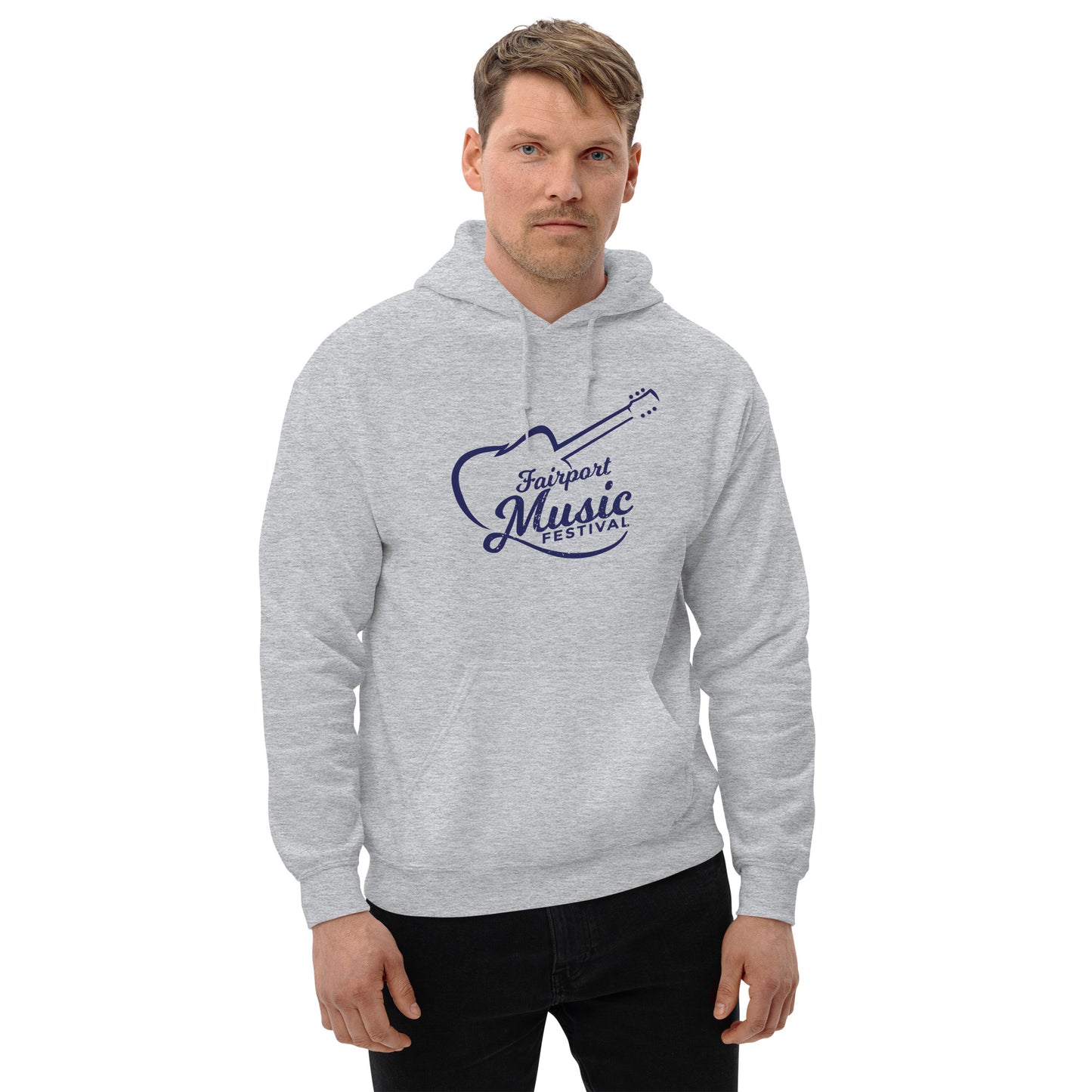 Fairport Music Festival Guitar Logo Unisex Hoodie