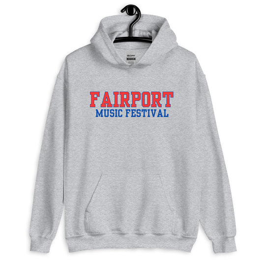 Fairport Music Fest Varsity Logo Unisex Hoodie