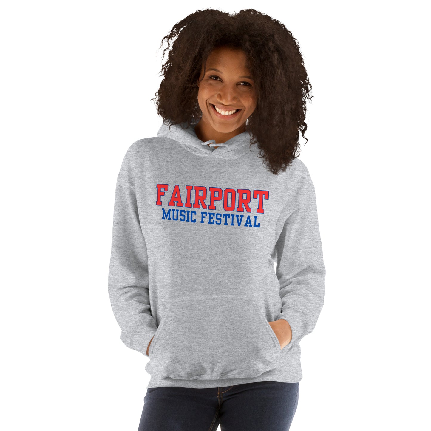 Fairport Music Fest Varsity Logo Unisex Hoodie