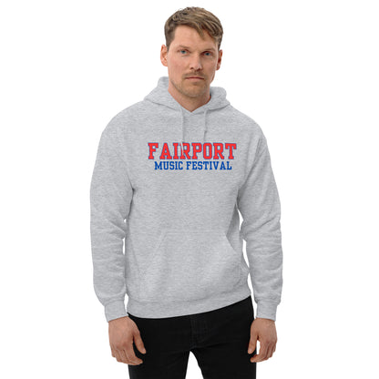 Fairport Music Fest Varsity Logo Unisex Hoodie