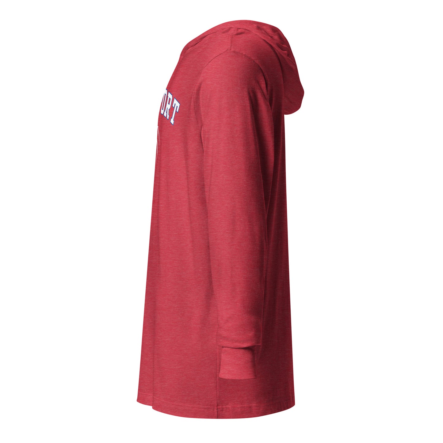 Fairport Volleyball Hooded long-sleeve tee