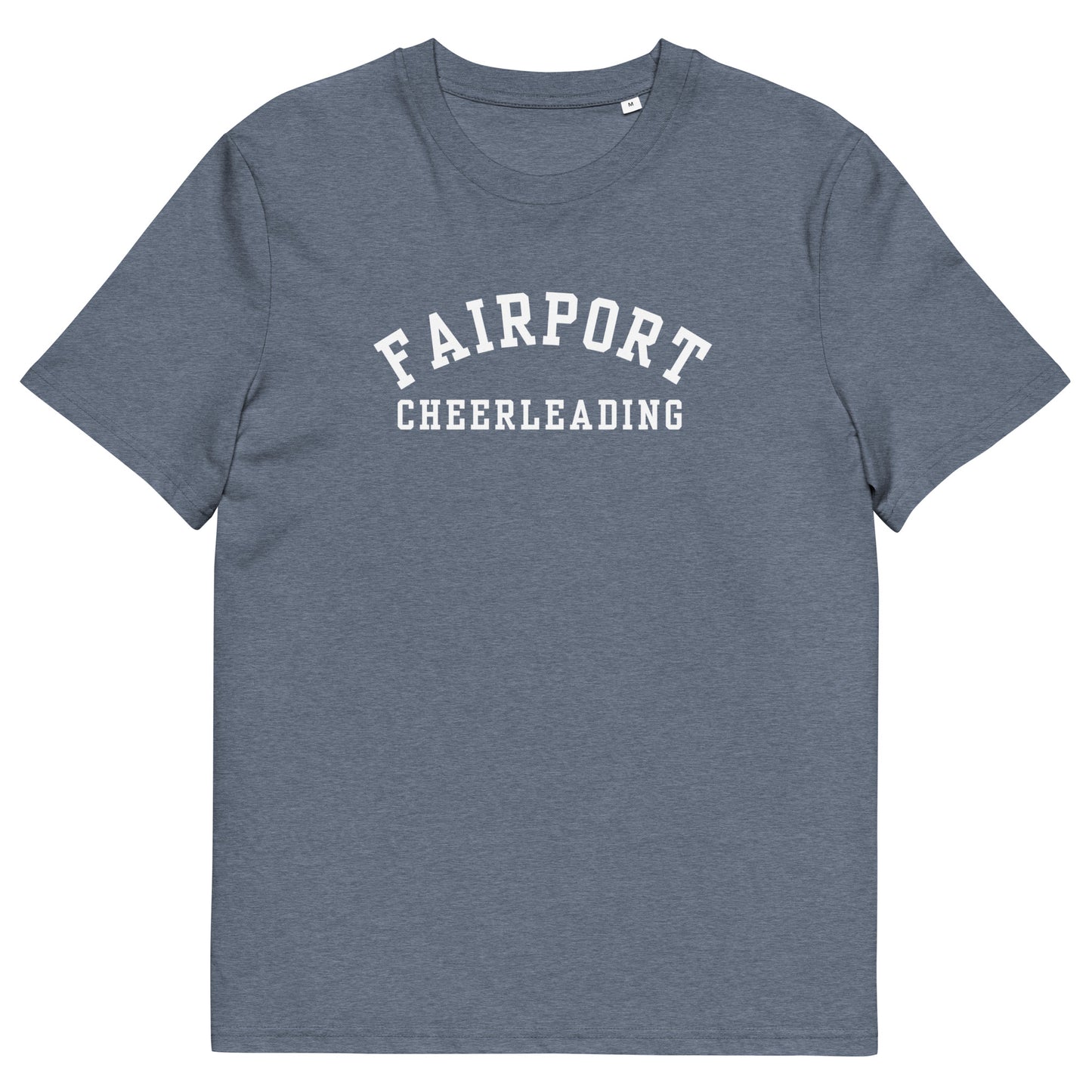 Fairport Cheerleading Unisex organic cotton t-shirt