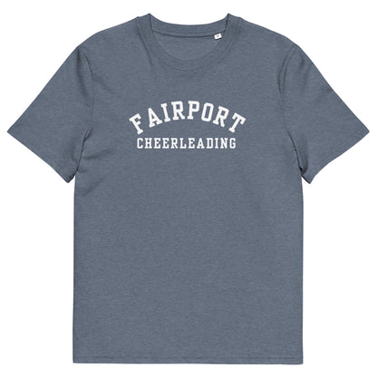 Fairport Cheerleading Unisex organic cotton t-shirt