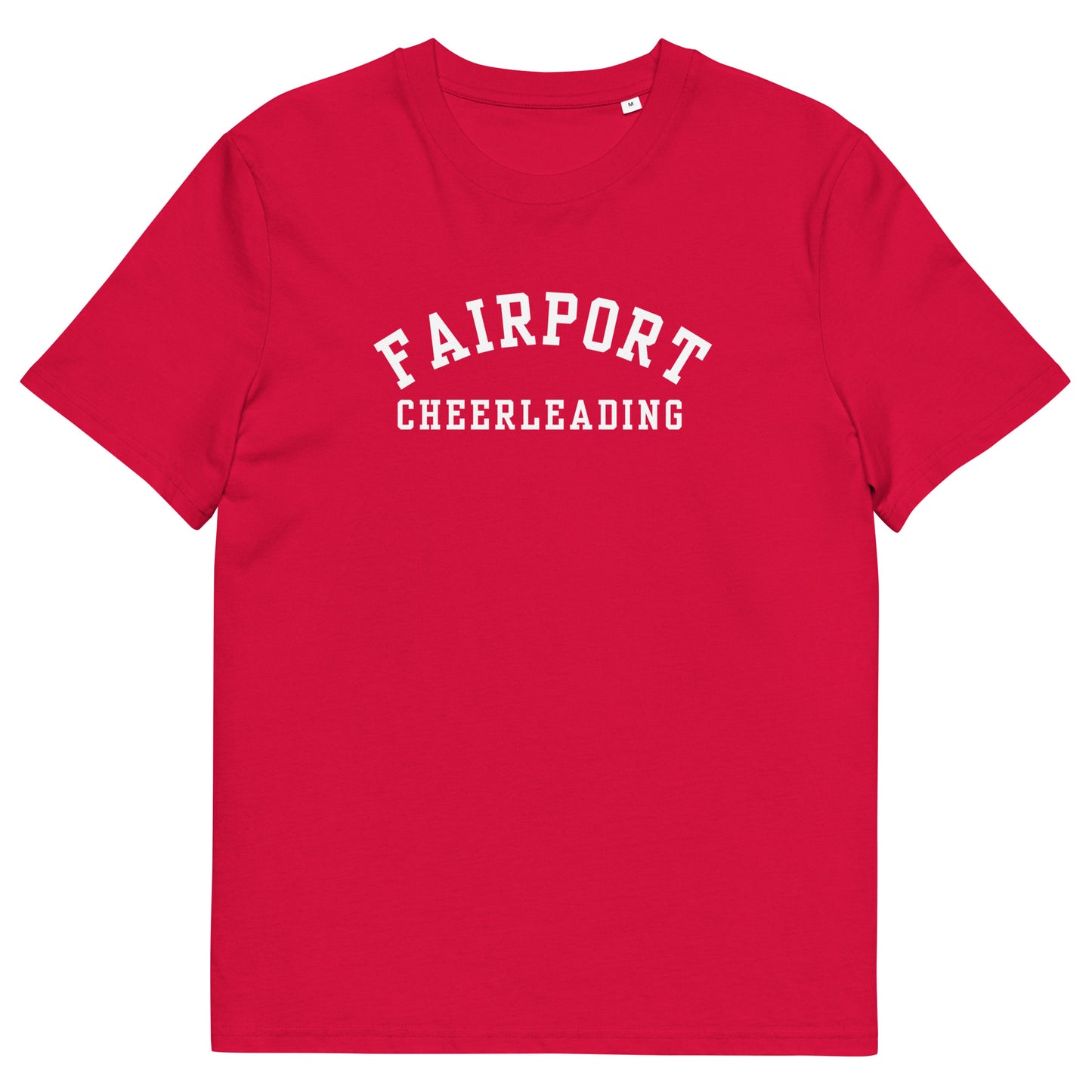 Fairport Cheerleading Unisex organic cotton t-shirt