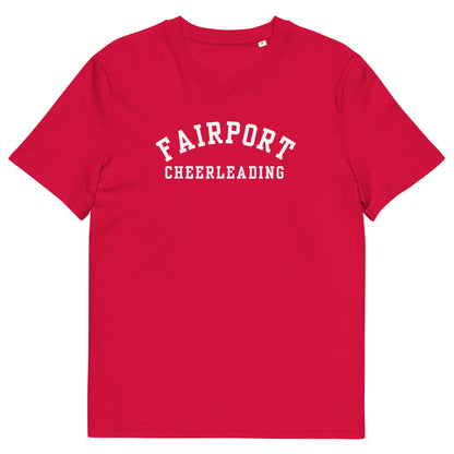 Fairport Cheerleading Unisex organic cotton t-shirt