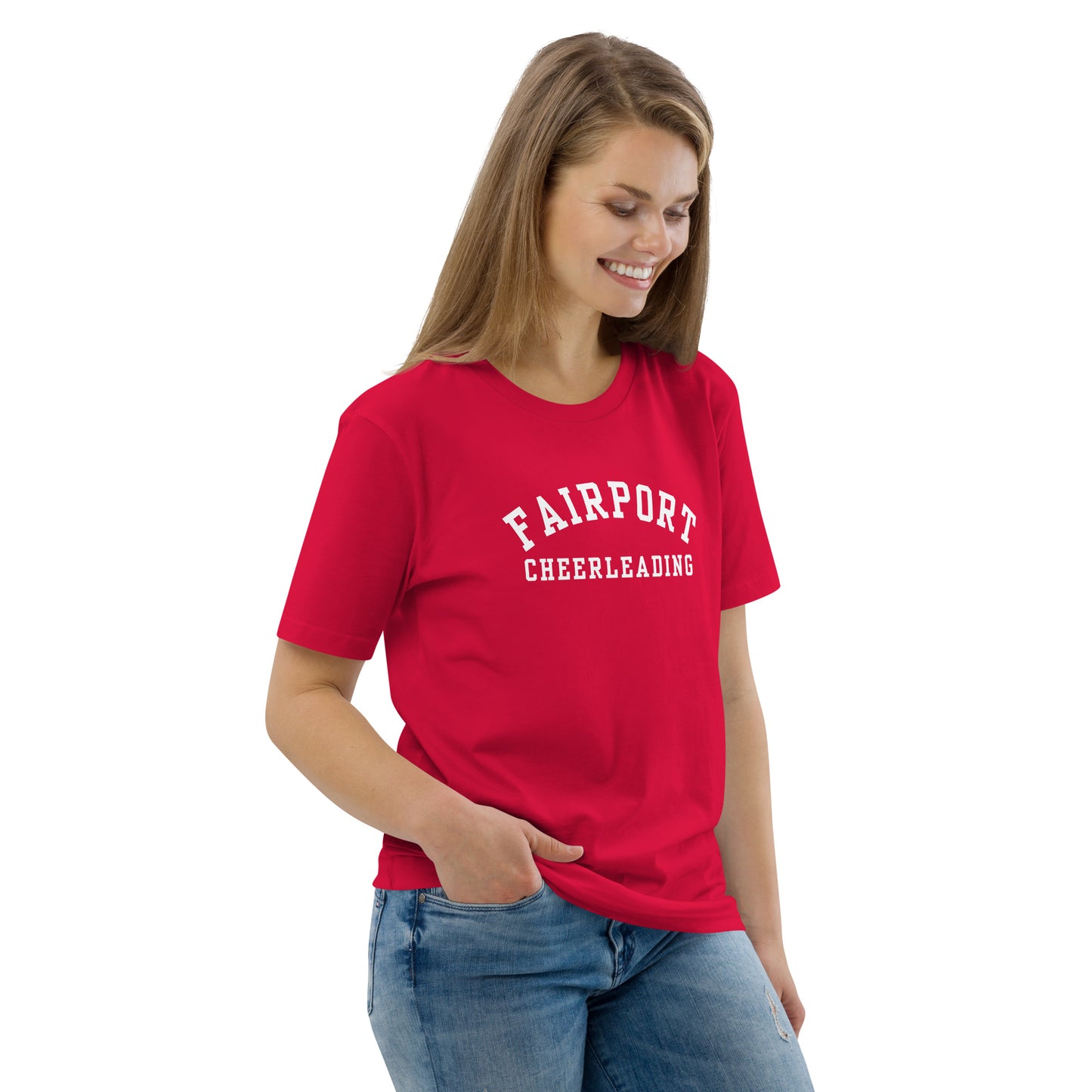 Fairport Cheerleading Unisex organic cotton t-shirt