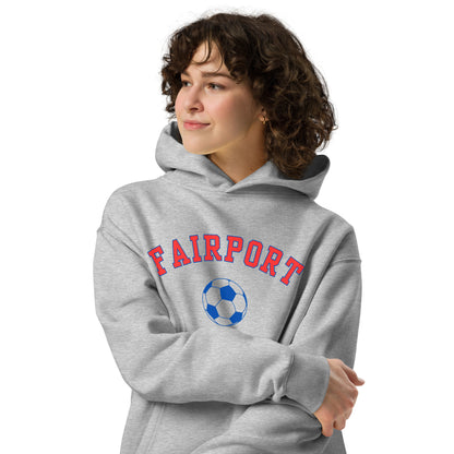 Fairport Soccer Unisex oversized hoodie