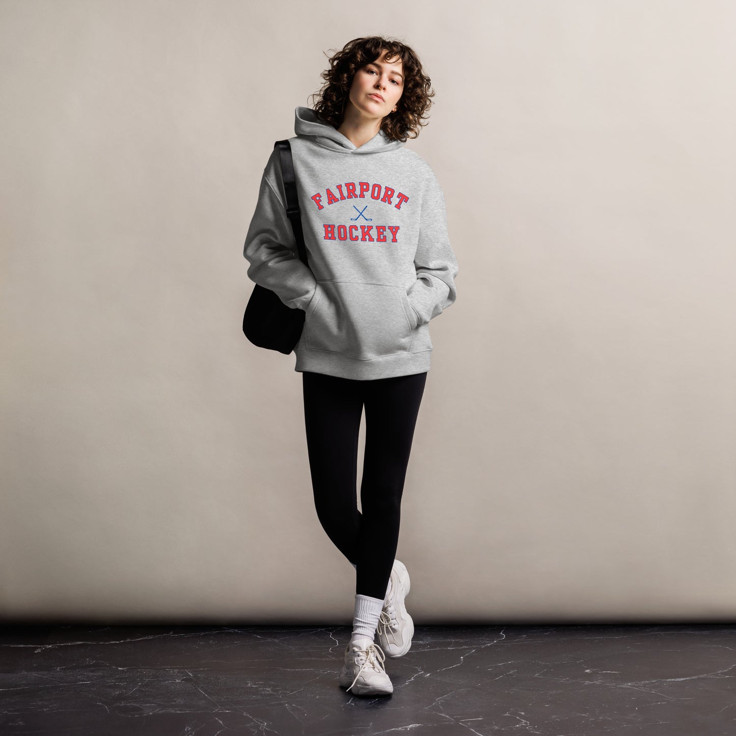 Fairport Hockey Unisex oversized hoodie