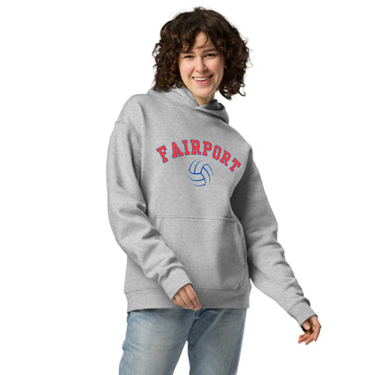 Fairport Volleyball Unisex oversized hoodie