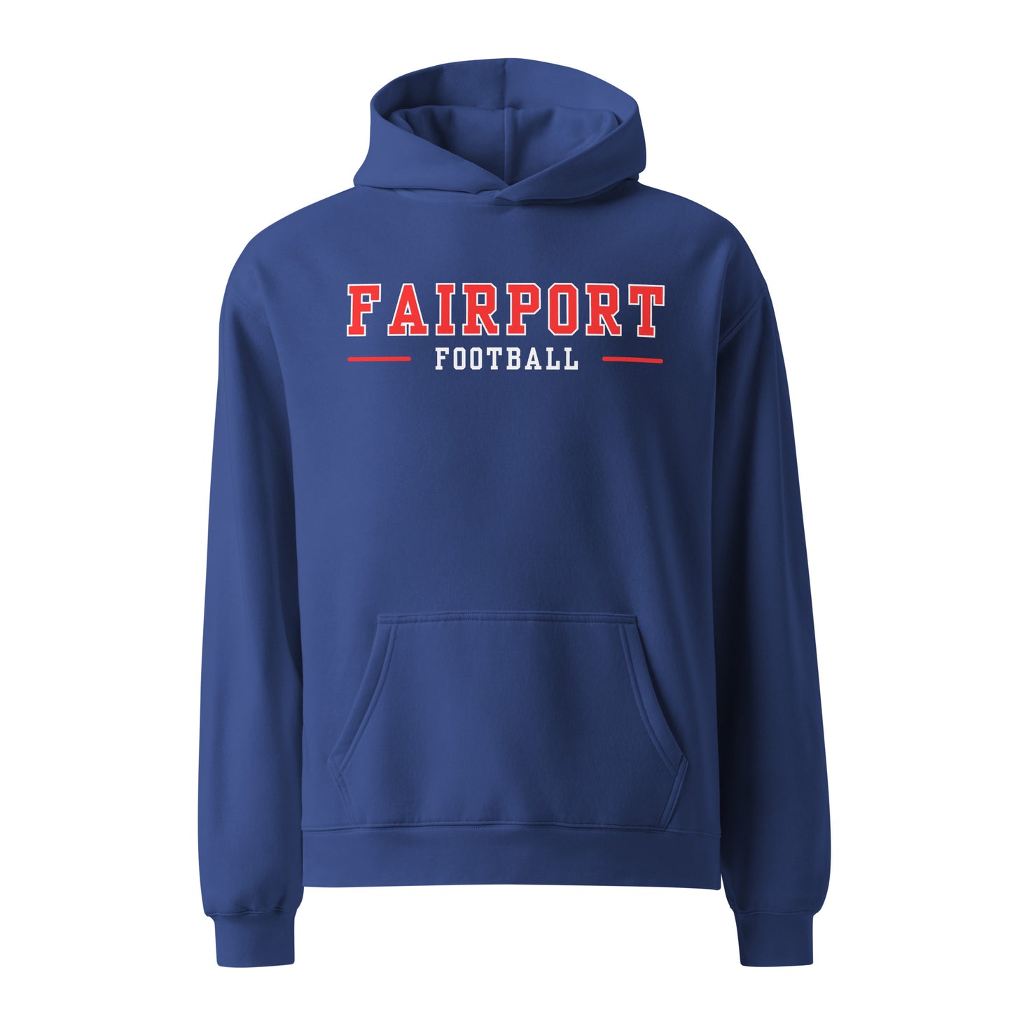 Fairport Football Unisex oversized hoodie