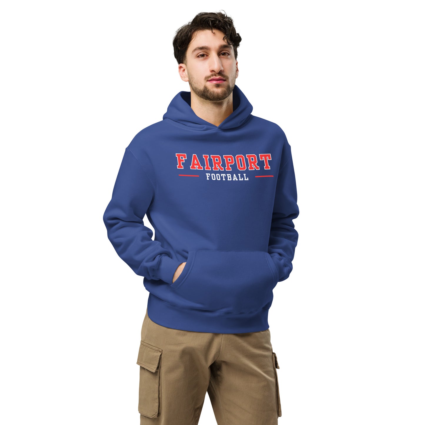 Fairport Football Unisex oversized hoodie