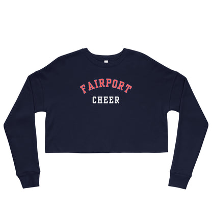 Fairport Cheer Crop Sweatshirt