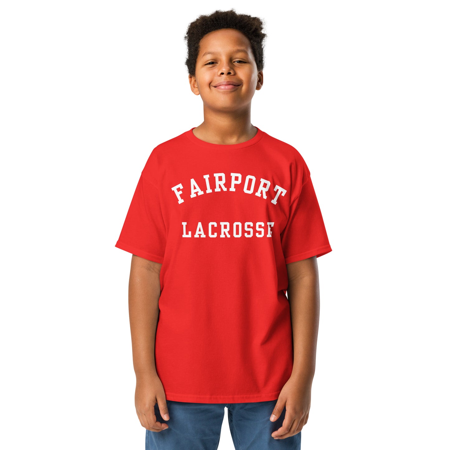 Fairport Lacrosse Youth classic tee