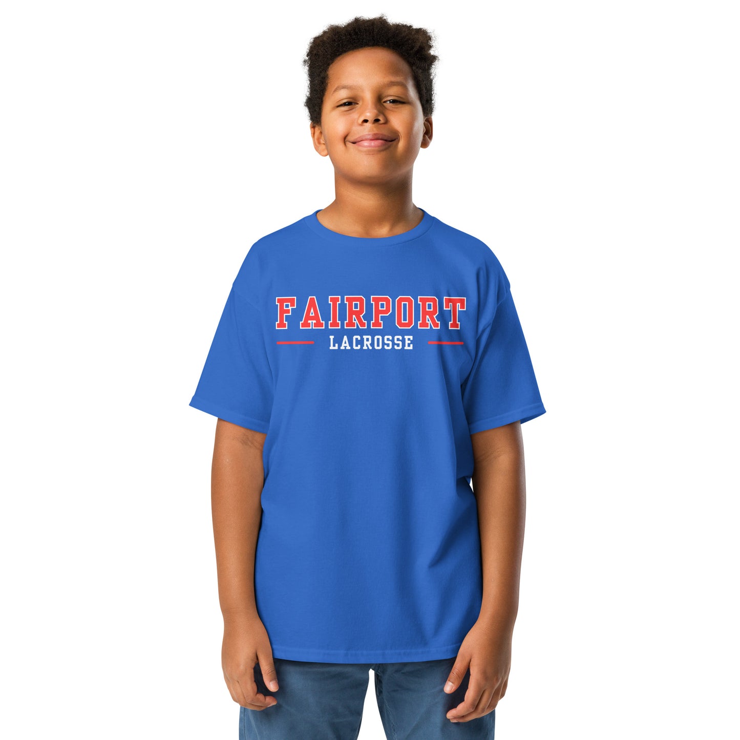 Fairport Lacrosse Youth classic tee