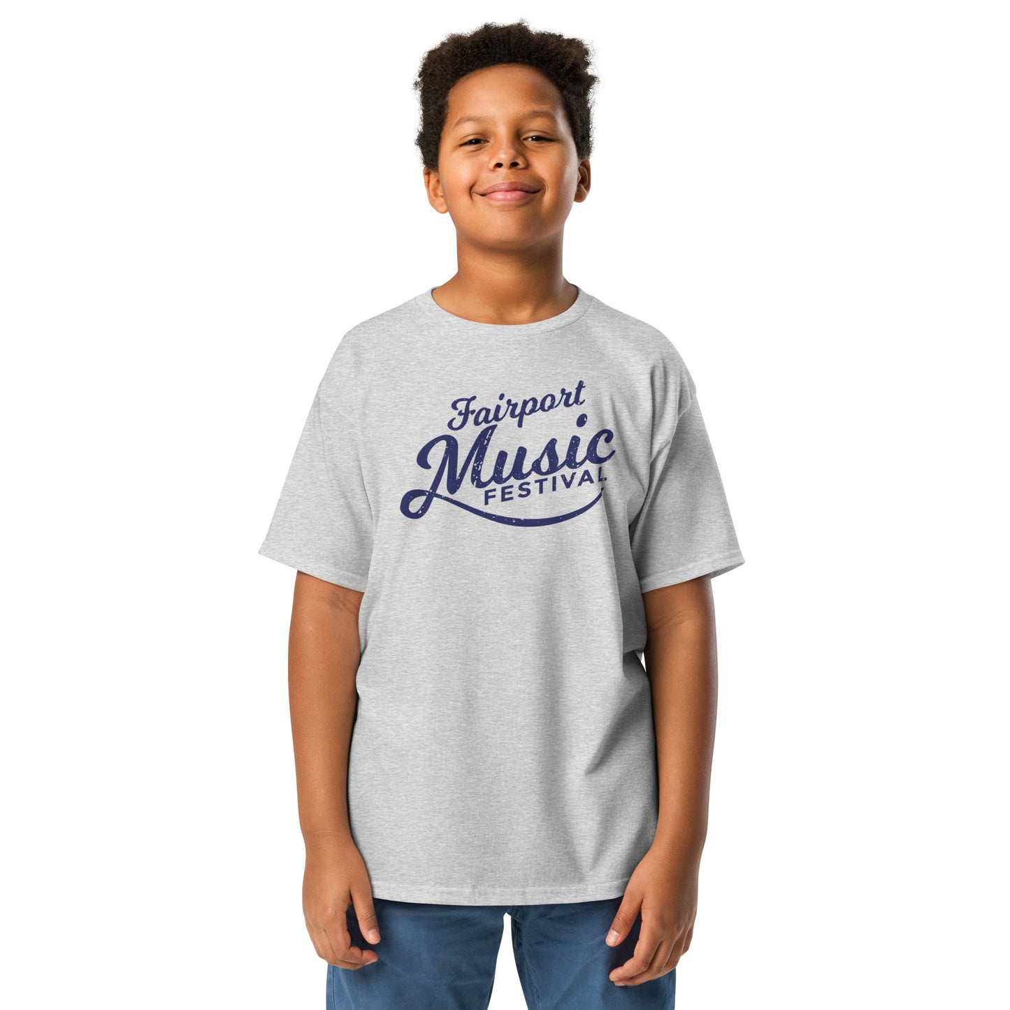 Fairport Music Festival Logo Youth classic tee