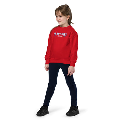 Fairport Lacrosse Youth crewneck sweatshirt