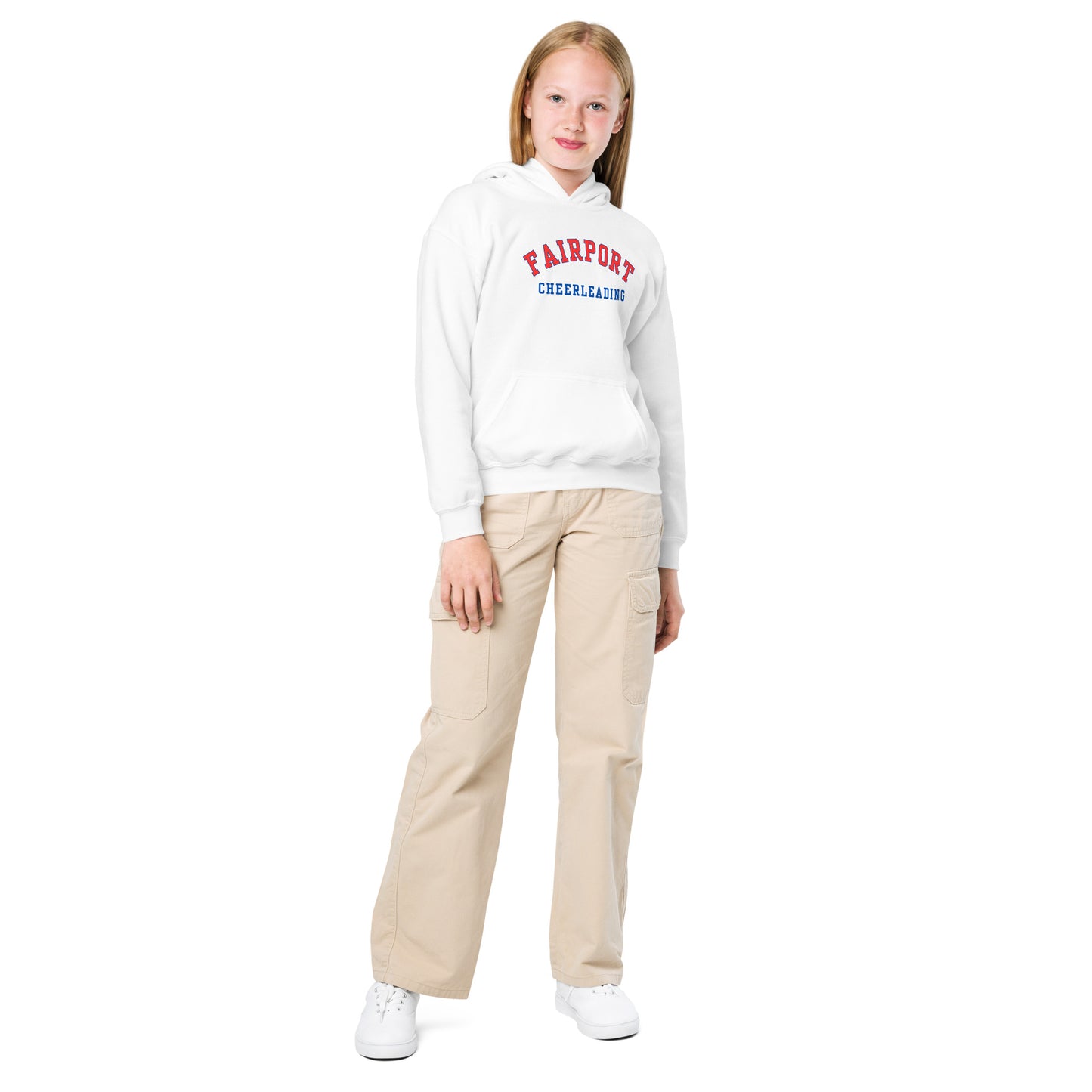 Fairport Cheerleading Youth heavy blend hoodie